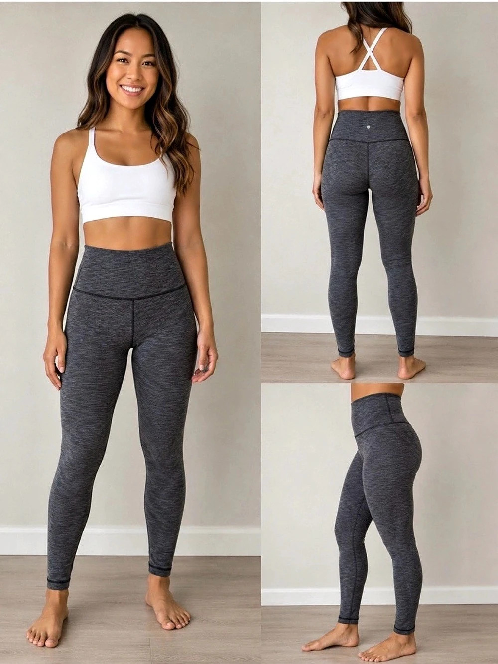 lululemon Align Super-High-Rise Pant 28" Gray Leggings
